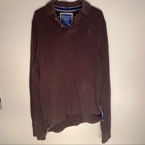 Abercrombie & Fitch brown long sleeve  XXL